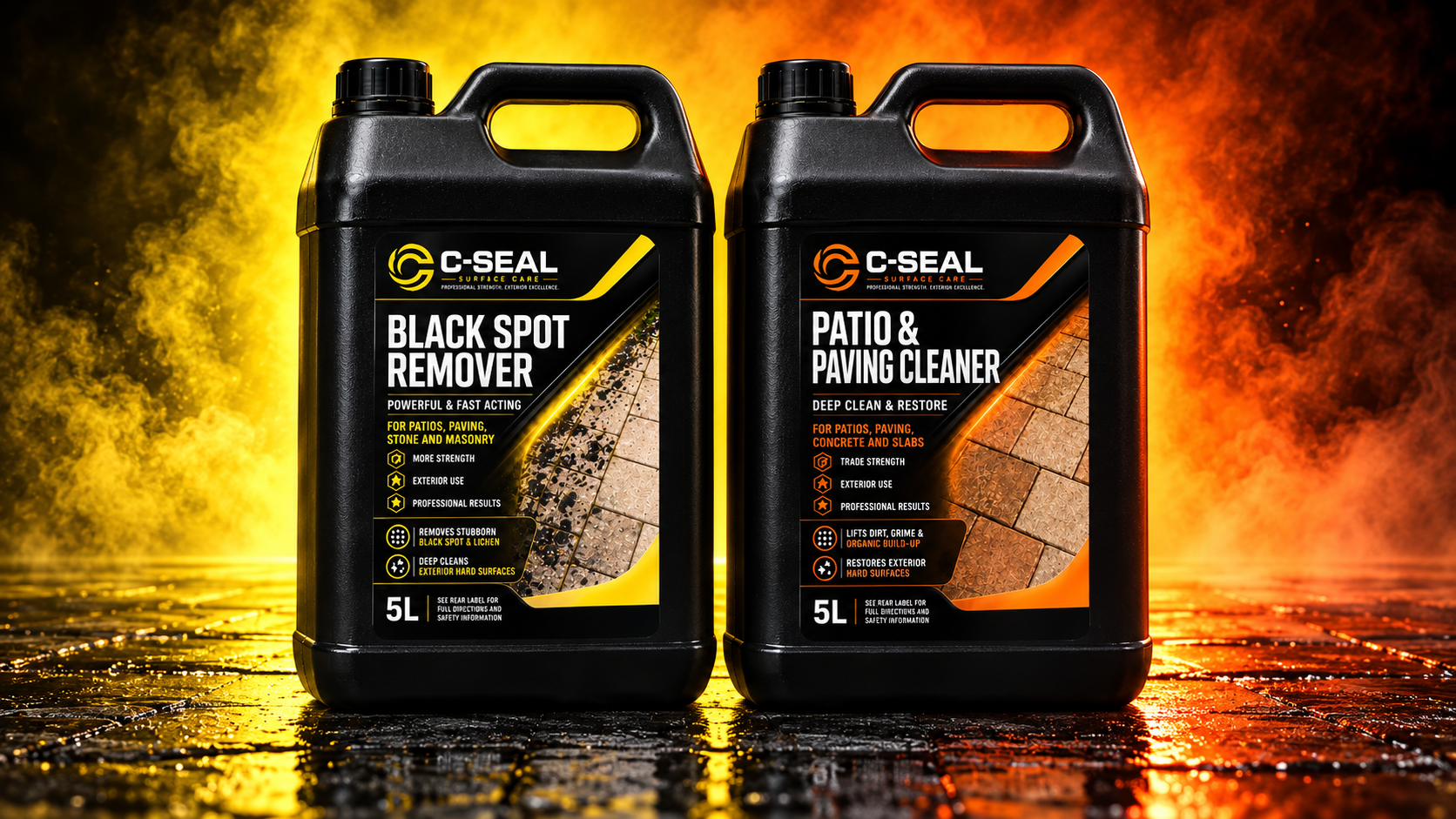 C-SEAL Patio Pair — 2 items / 10 litres
